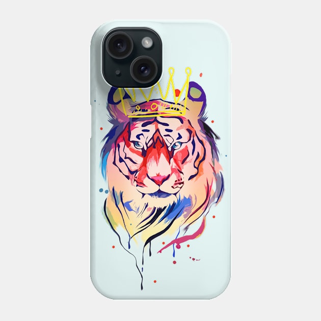 Royal Tigers Phone Case by Goldquills