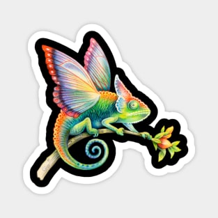 Funny Chameleon Magnet