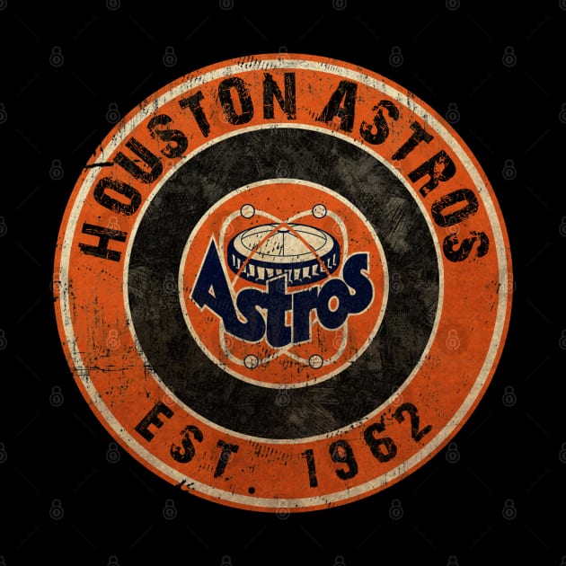 Retro Vintage Houston Astros 70s by LEMESGAKPROVE