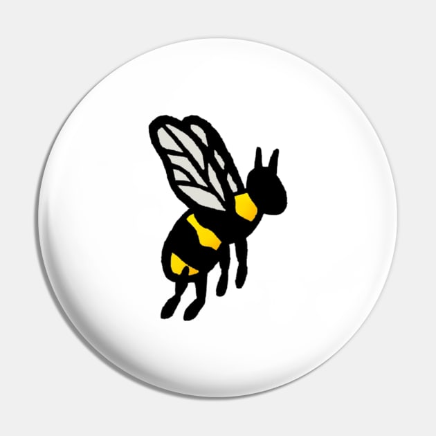 Cute Little Pocket Bee Pin by Downtown Rose