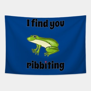 You're Ribbiting Tapestry