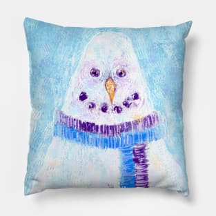 Christriangle Snowman Pillow