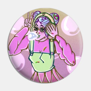 Bubblegum Girl V3 Pin