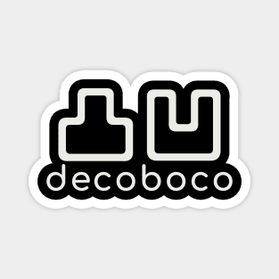 DECOBOCO Japanese for Bumpy/Rough/Rugged, DekoBoko, Kanji Magnet