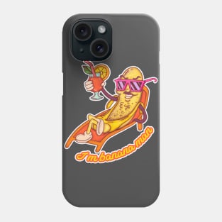 Chill banana man Phone Case