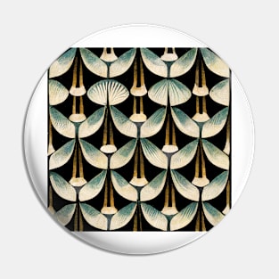 Glamorous art deco III Pin