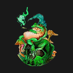 Bored Wizard Frog T-Shirt