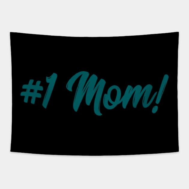 #1 MOM Tapestry by Artistic Design