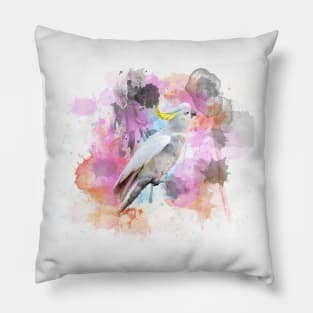 Cockatoo - An Australian Native Bird Pillow