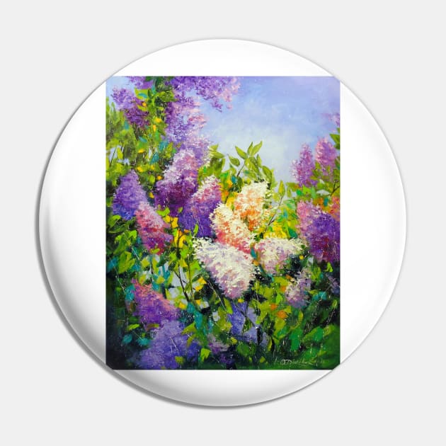 Fragrance of lilac Pin by OLHADARCHUKART