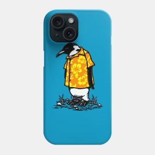 Hawaiian Shirted Penguin Phone Case