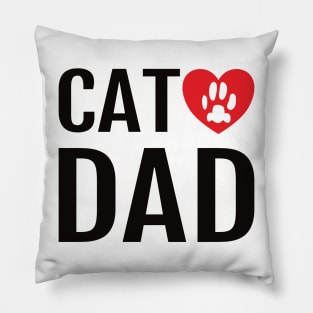 Cat Dad Pillow