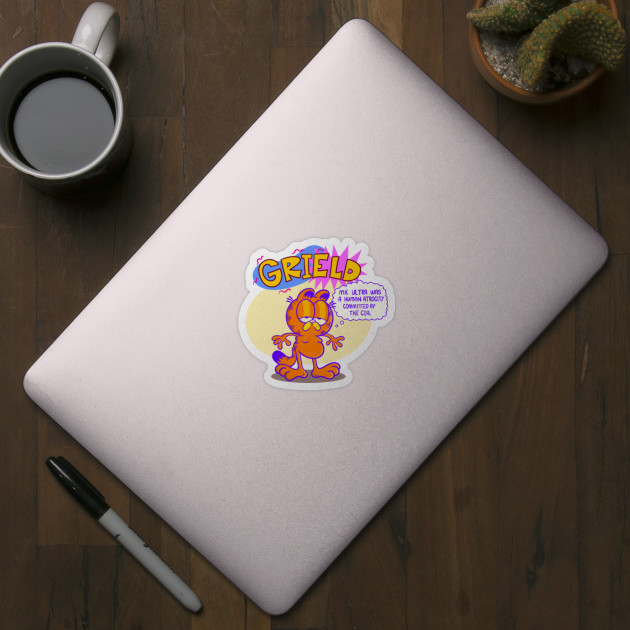 Grield - Garfield - Sticker