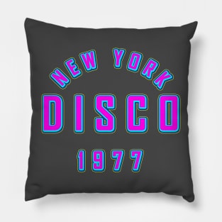 NEW YORK DISCO 1977 Pillow