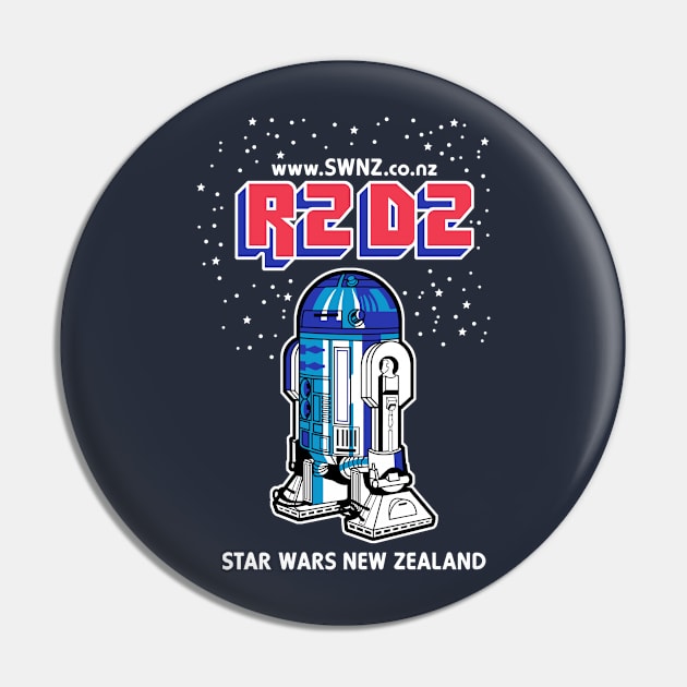 Space Ice SWNZ Supporter Pin by SWNZ Favourites