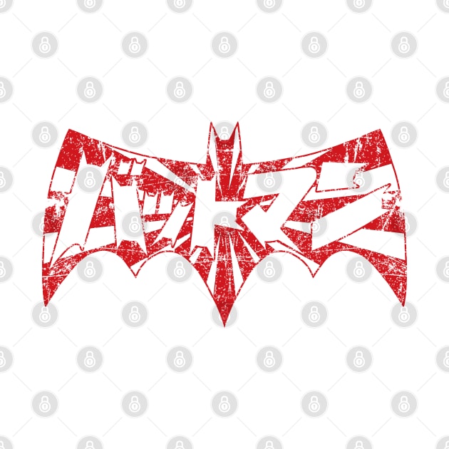 Bat Japan (rising sun distressed) by Doc Multiverse Designs