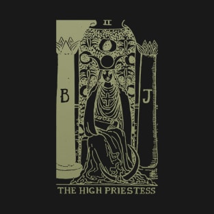 Golden Tarot - The High Priestess T-Shirt