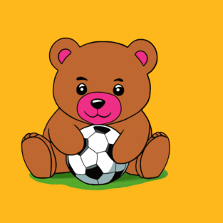 Little Bear soccer player T-Shirt