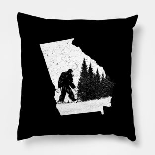 Georgia Bigfoot Pillow