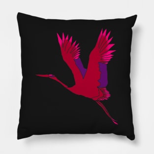 Asayake Tsuru Pillow