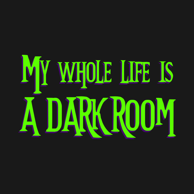 My Whole Life is a Dark Room by TheatreThoughts