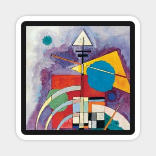 Wassily kandinsky vintage art design Magnet