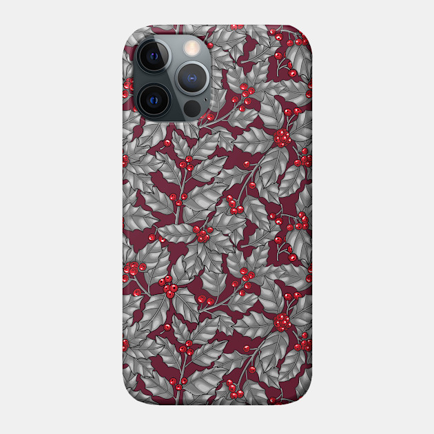 Holly berry - Christmas - Phone Case