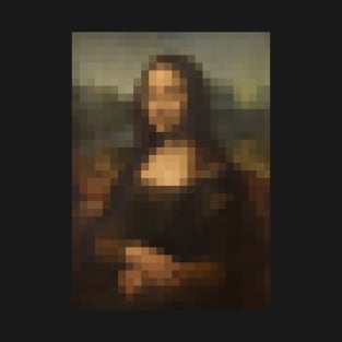 Mona Lisa Pixel T-Shirt