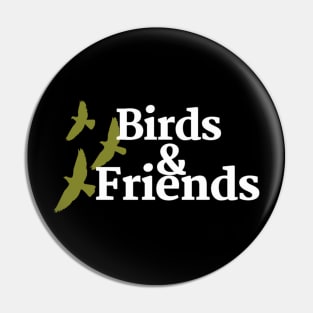 birds with friends cool Pin