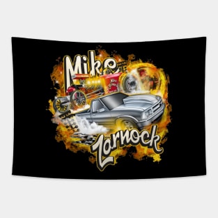 Mike Zarnock S10 Madness on Back of Tapestry