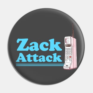 Zack Attack Pin