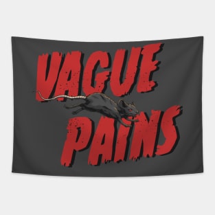 Vague Pains Logo Tapestry