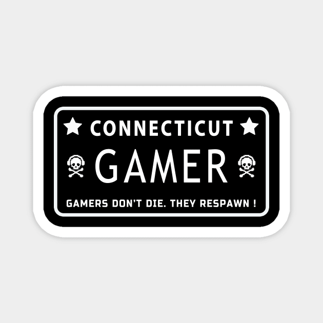 Connecticut Gamer! Magnet by SGS