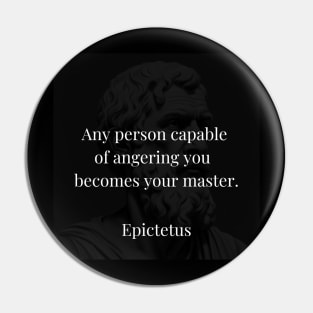 Mastering the Art of Self-Control: Epictetus on Anger Management Pin