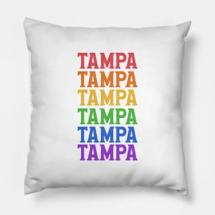 TAMPA RAINBOW CITY Pillow