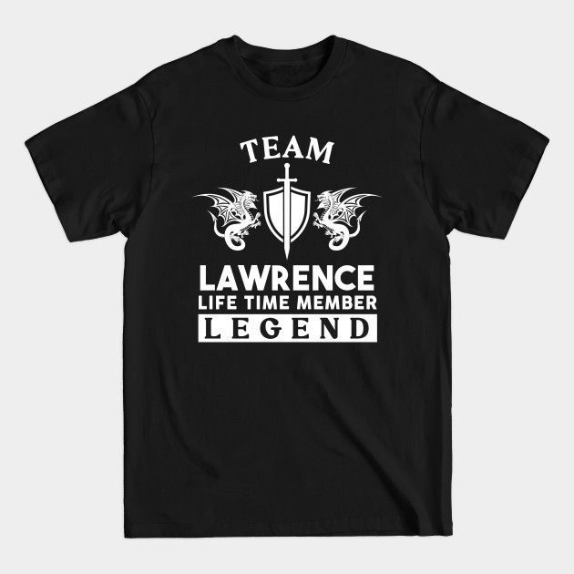 Discover Lawrence Name T Shirt - Lawrence Life Time Member Legend Gift Item Tee - Lawrence - T-Shirt