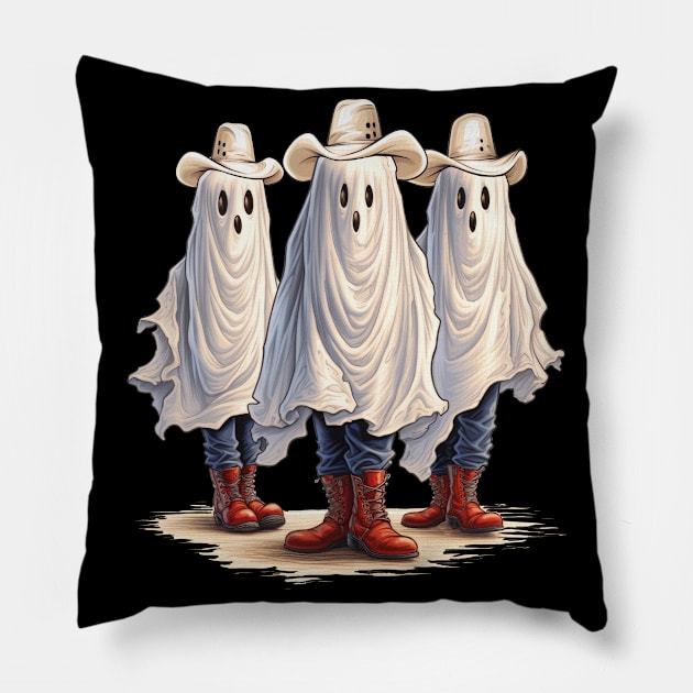 Boo-tiful Cowgirl Spirits Pillow by Life2LiveDesign