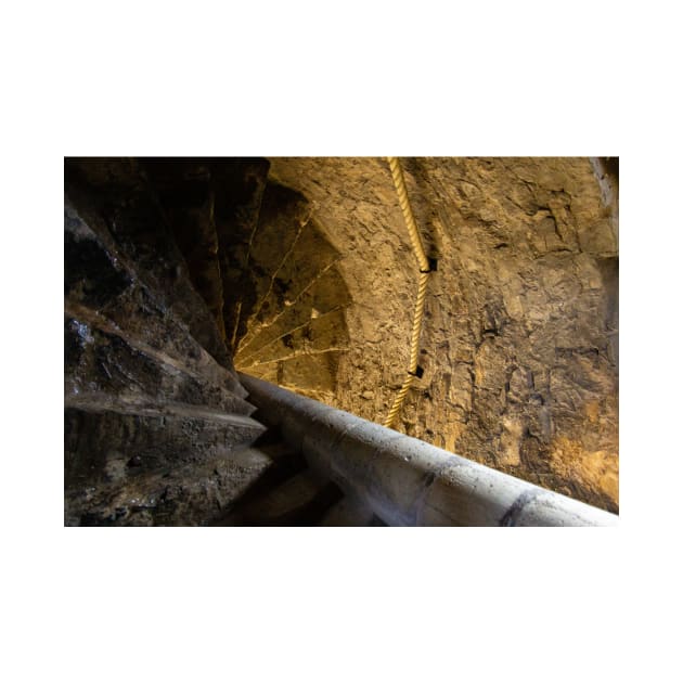 Cardiff Castle Spiral Staircase - 2012 by SimplyMrHill