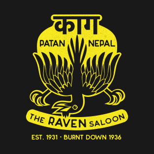 The Raven Saloon (yellow version) T-Shirt