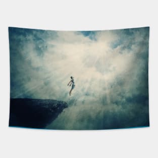 unconscious flight Tapestry