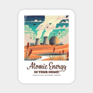 Atomic energy In your home! Magnet