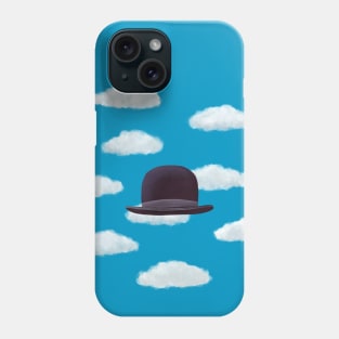 Homage to Magritte - Bowler Hats - by Cecca Designs Phone Case