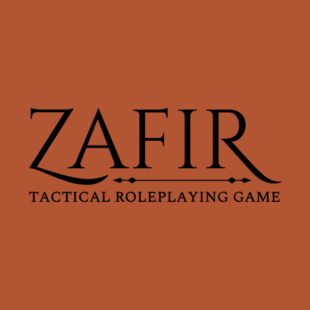 Zafir Logo - Black by ZafirGames