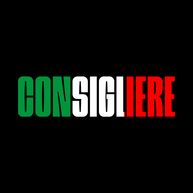 Consigliere, Italian American Lawyer Gift Idea by GraphixbyGD