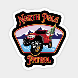 North Pole Patrol Magnet