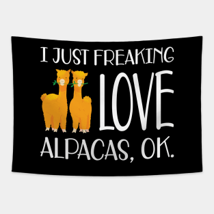 Alpaca - I just freaking love alpacas, OK. Tapestry