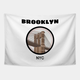 Brooklyn NYC (Light Colors) Tapestry