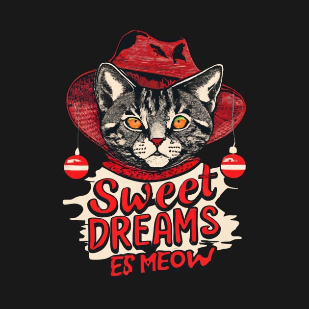 Sweet Dreams Cat Freddy Halloween Vintage by fupi