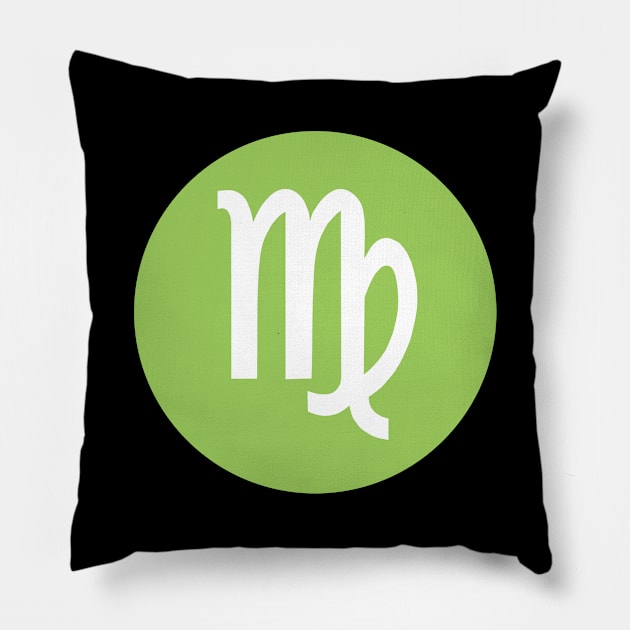 Virgo Zodiac signs quote - Virgo zodiac sign symbol Pillow by Zodiac Outlet