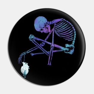 Galaxy skeleton Pin